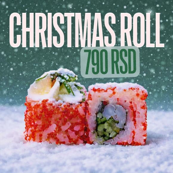 Christmas roll
